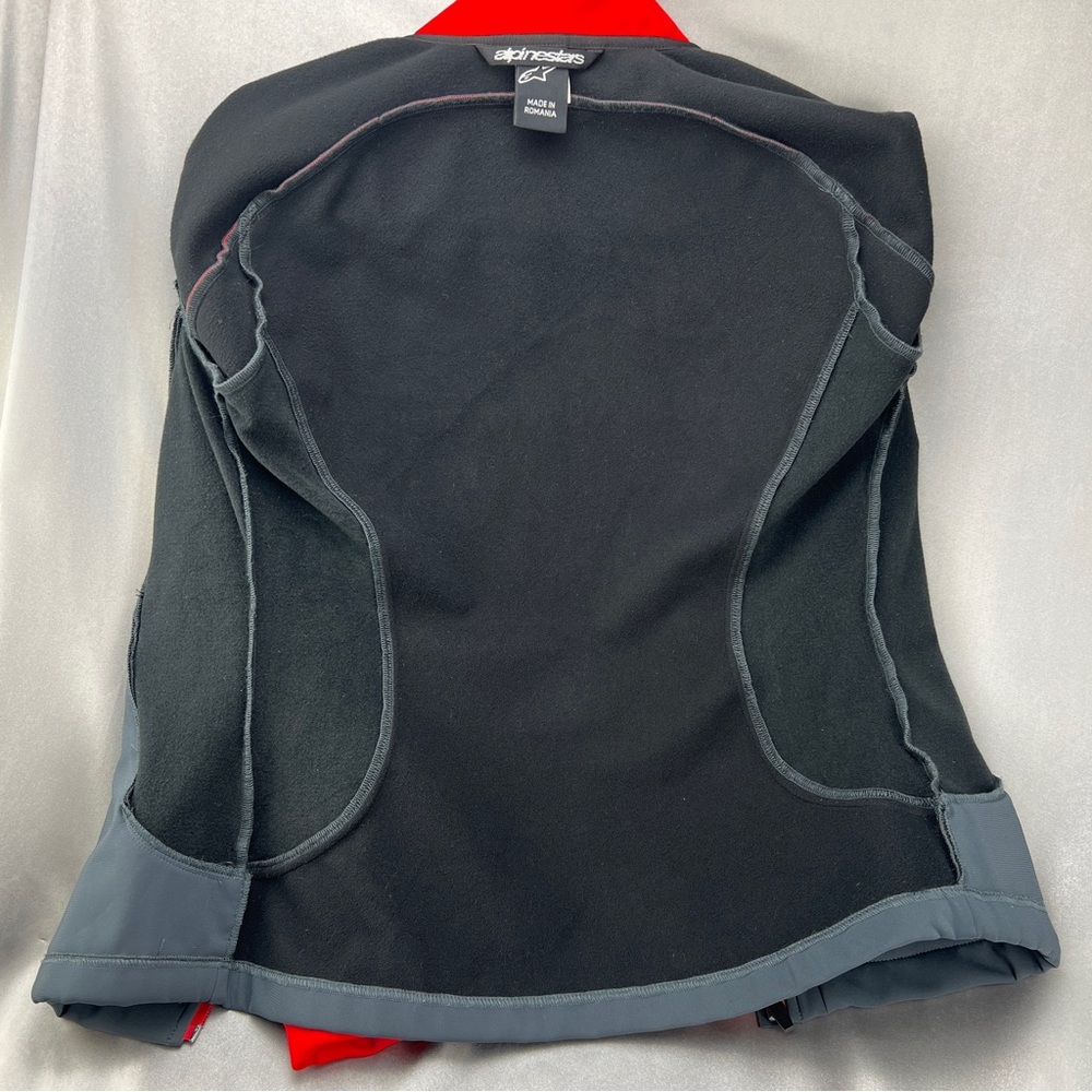 Alpinestars Women’s S Racing Development Livery Jacket Softshell Moto‎ Gray/Red - Picture 14 of 17